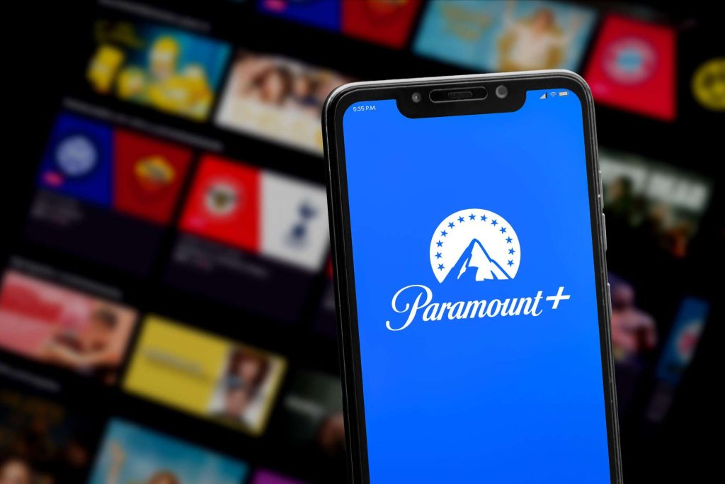 Photo of Paramount+ startup screen