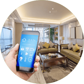 Photo of smart home device set up icon